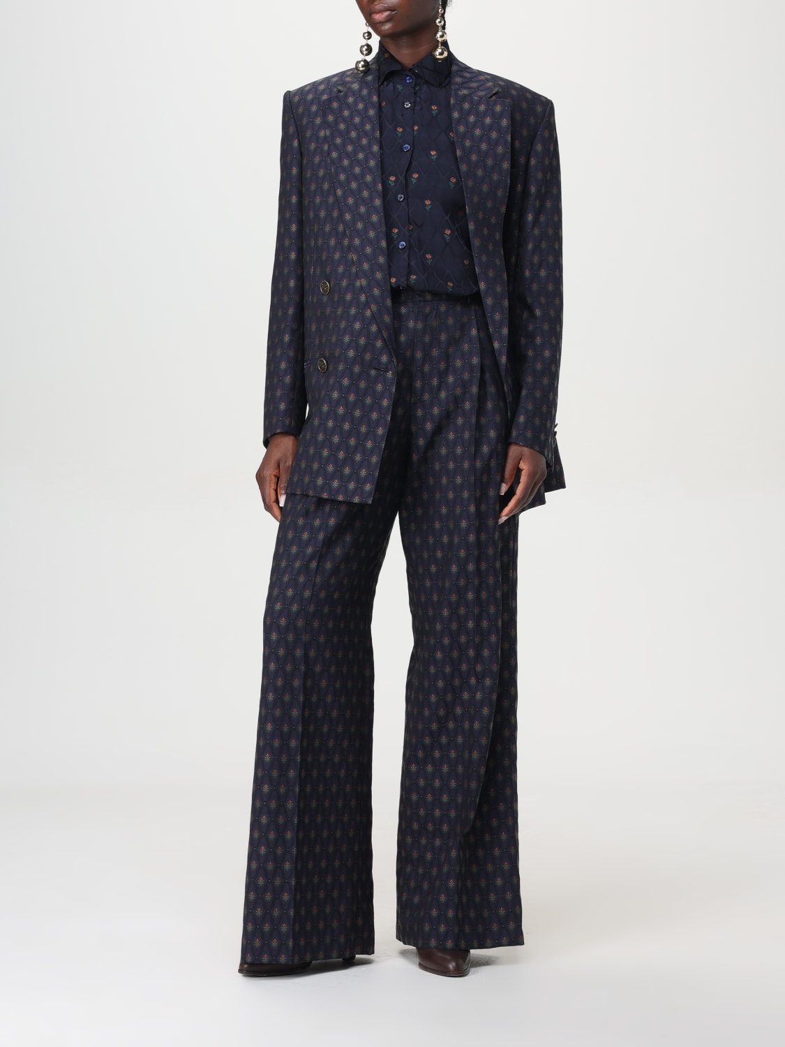 ETRO PANTS: Pants woman Etro, Multicolor - Img 2