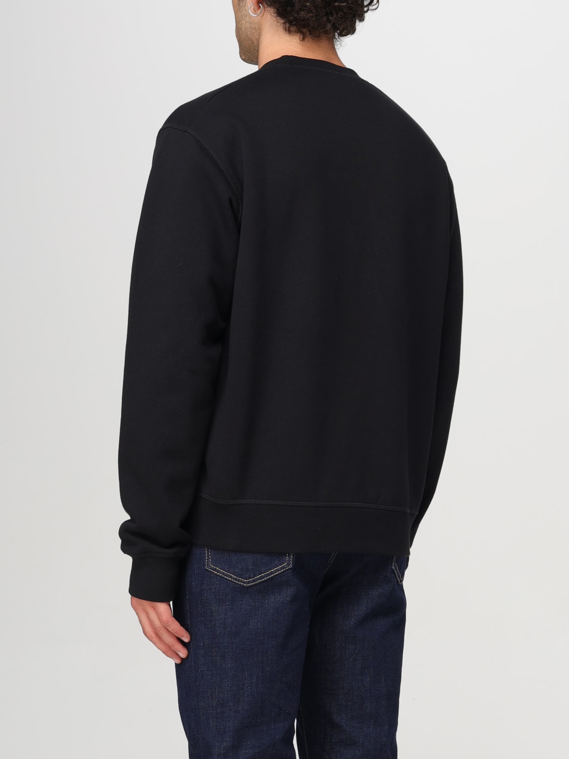 DSQUARED2 SWEATSHIRT: Sweater men Dsquared2, Black - Img 3