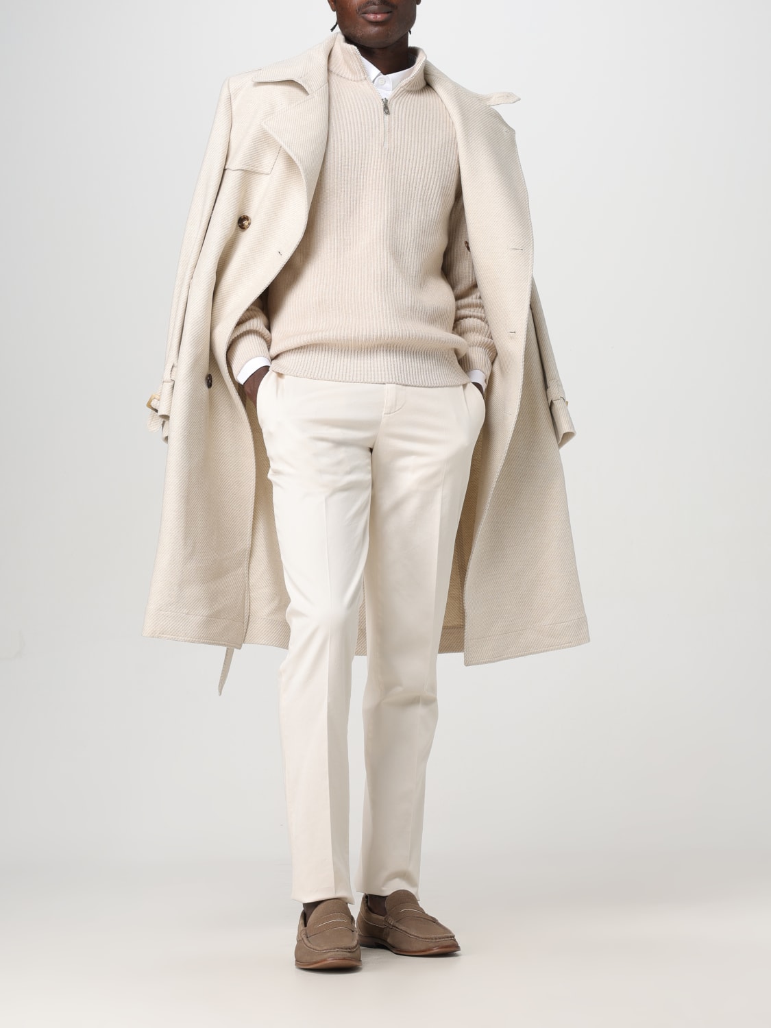 BRUNELLO CUCINELLI SWEATER: Sweater men Brunello Cucinelli, Sand - Img 2