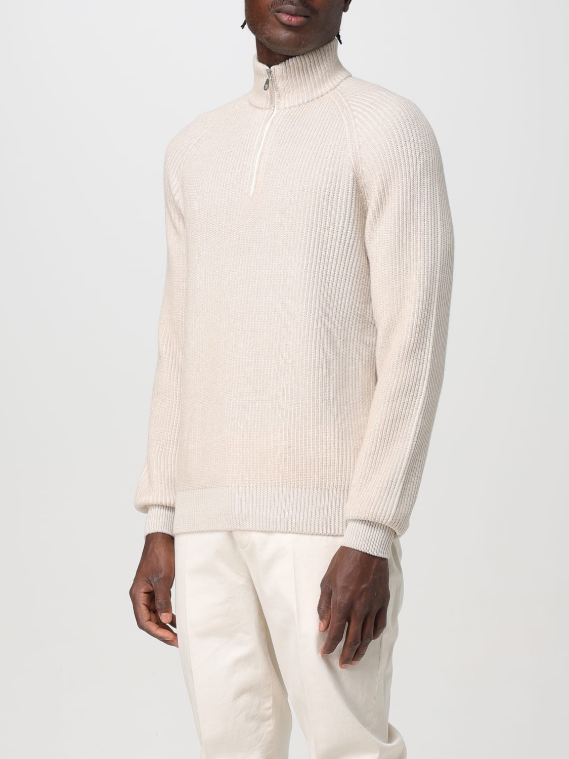 BRUNELLO CUCINELLI SWEATER: Sweater men Brunello Cucinelli, Sand - Img 4