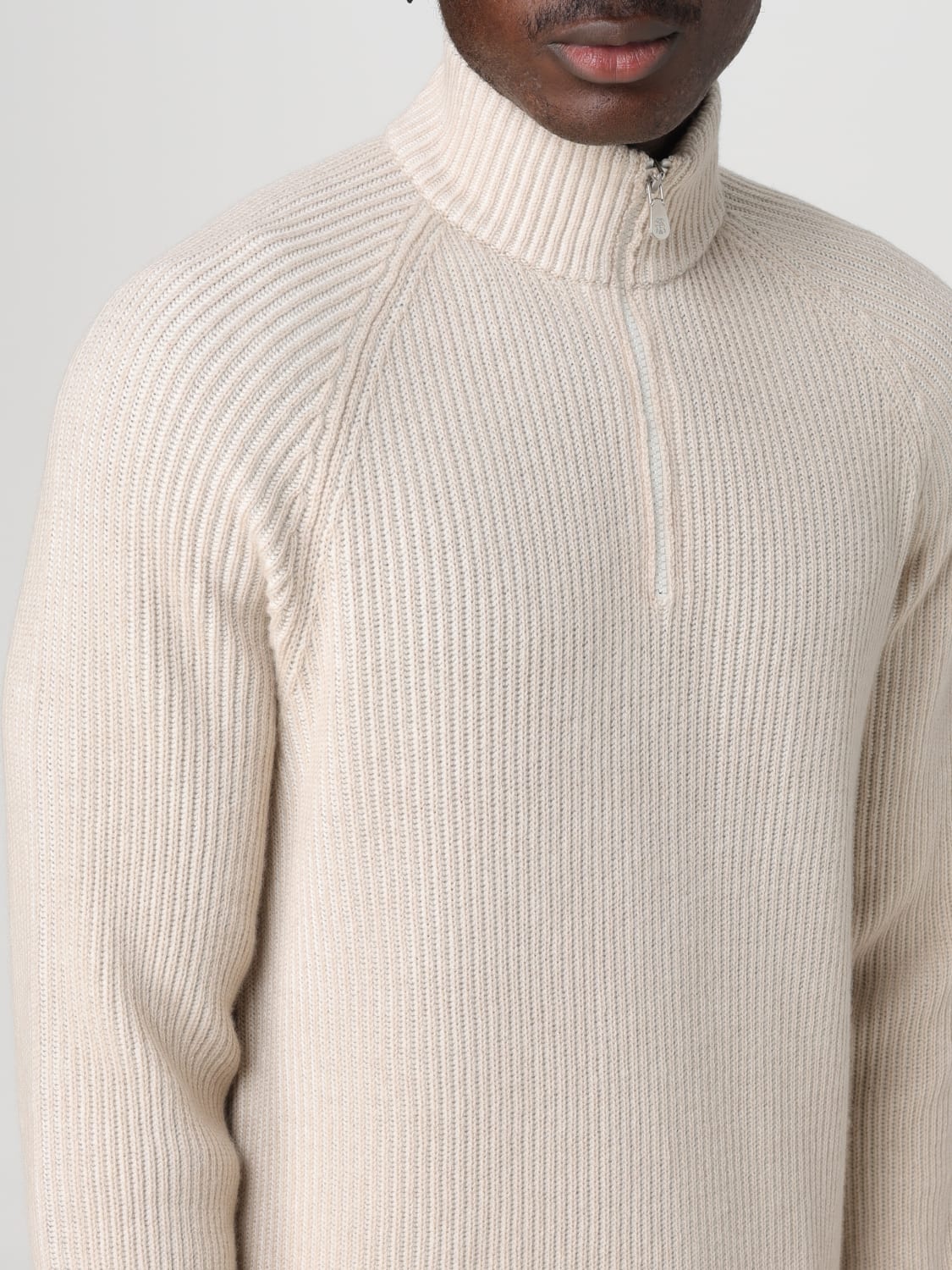 BRUNELLO CUCINELLI SWEATER: Sweater men Brunello Cucinelli, Sand - Img 5