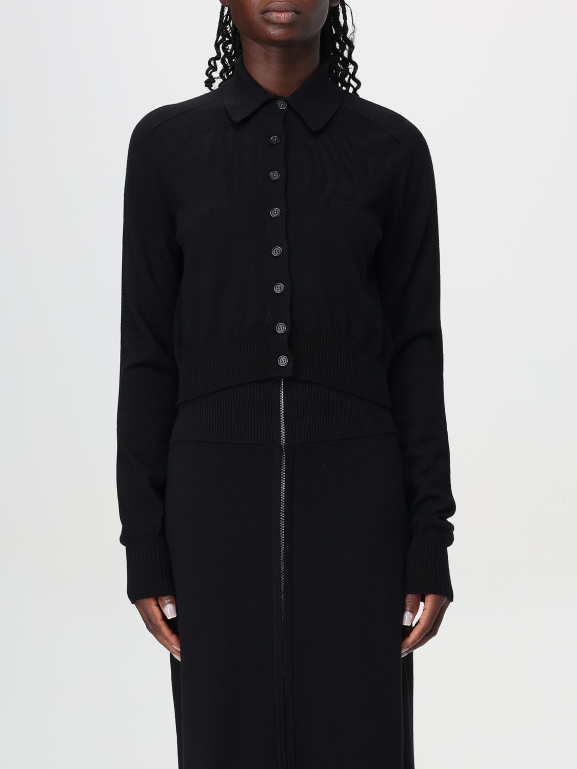 Giglio Cardigan a polo Sportmax in lana vergine