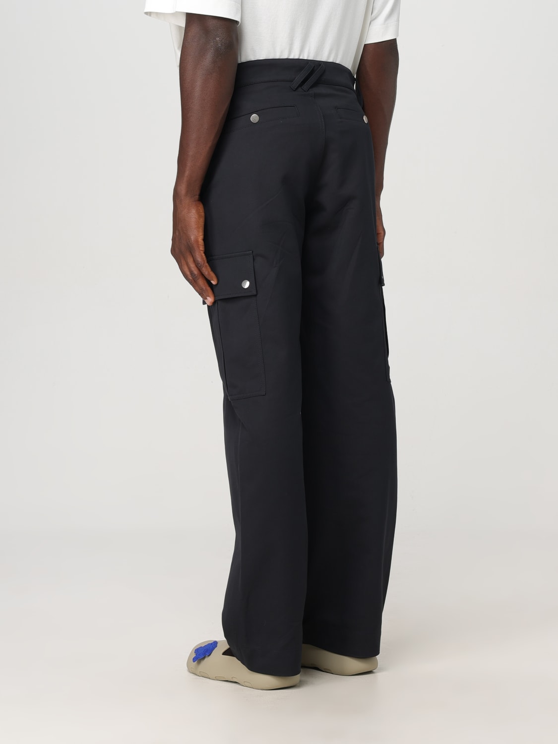 BURBERRY PANTS: Pants men Burberry, Black - Img 3