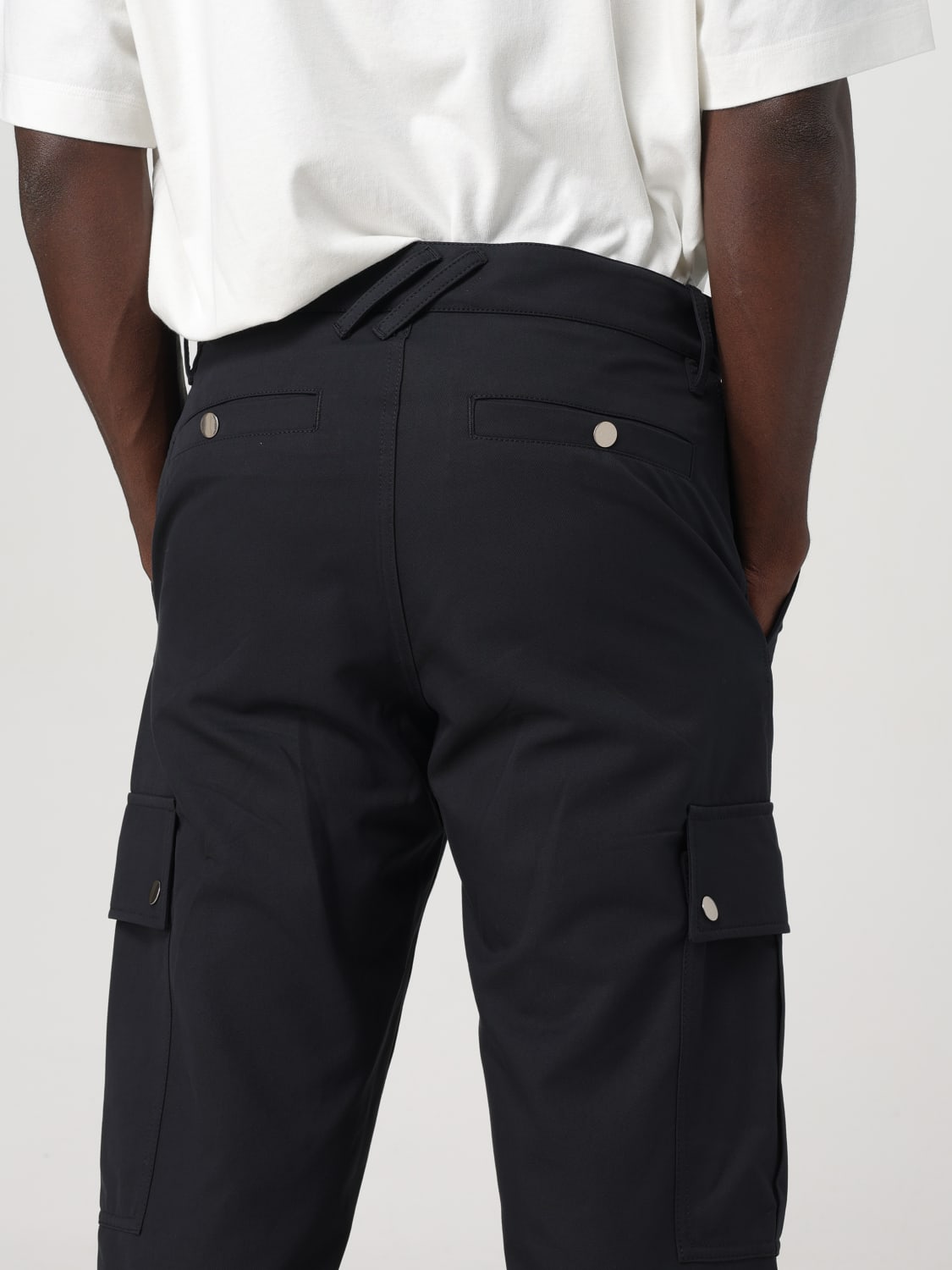 BURBERRY PANTS: Pants men Burberry, Black - Img 5