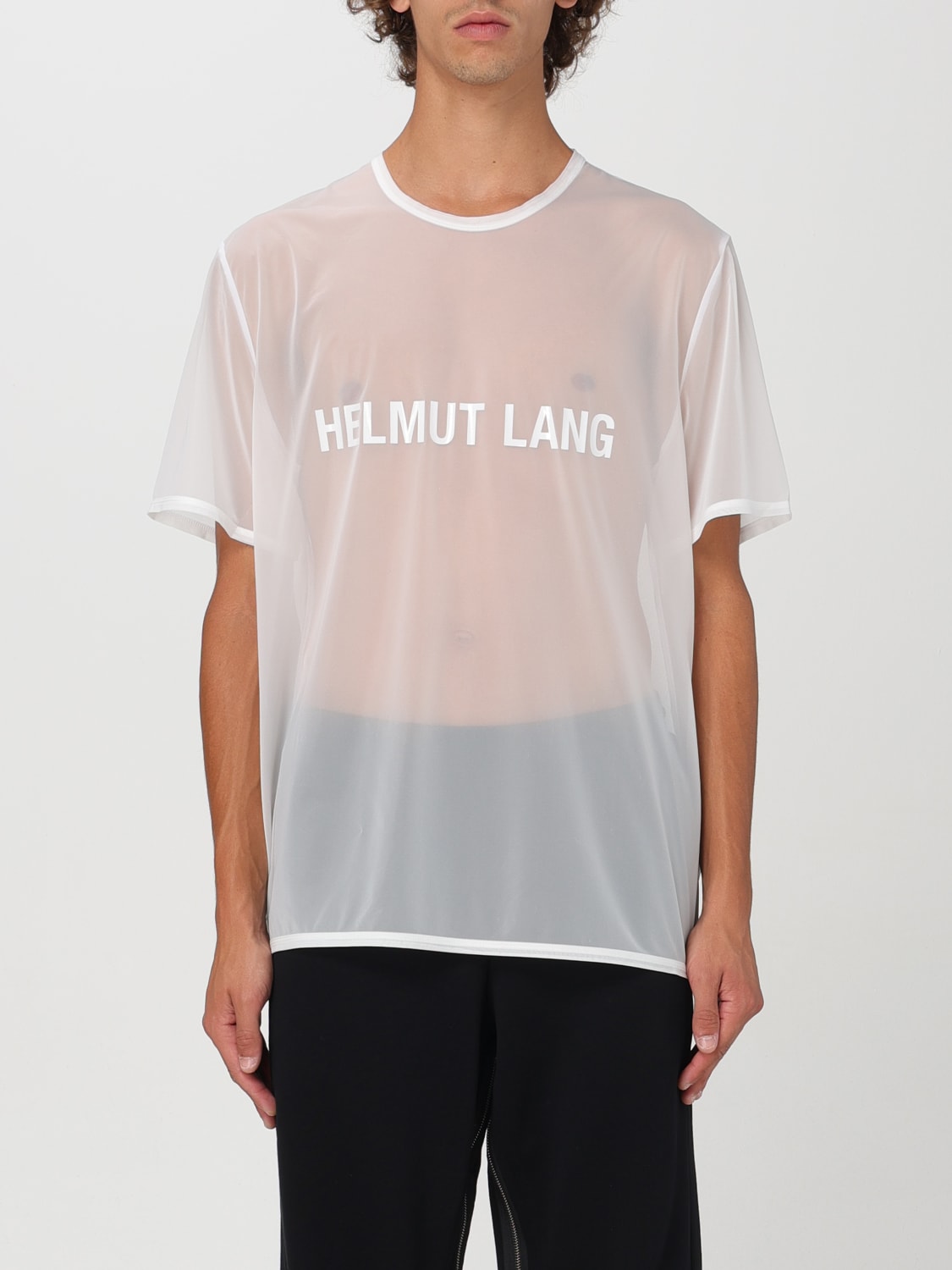 Giglio T-shirt Helmut Lang in chiffon