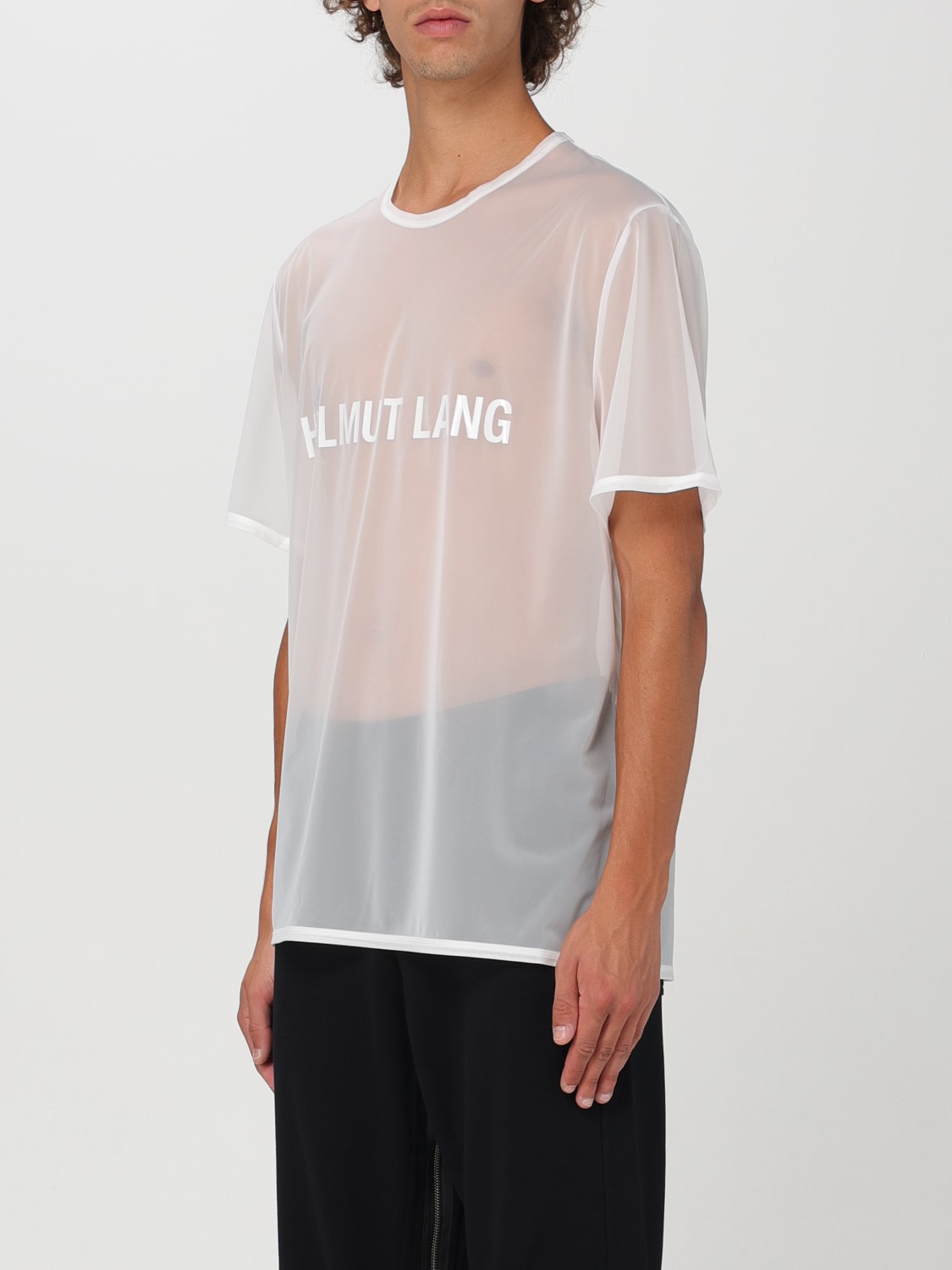 HELMUT LANG T-SHIRT: T-shirt men Helmut Lang, White - Img 4