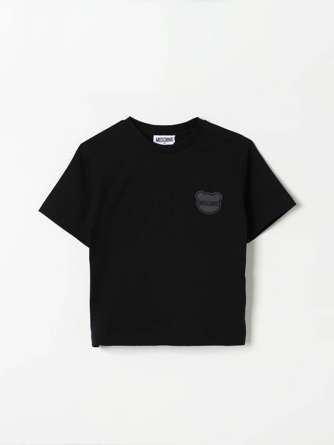 MOSCHINO T-SHIRT: T-shirt kids Moschino, Black - Img 1