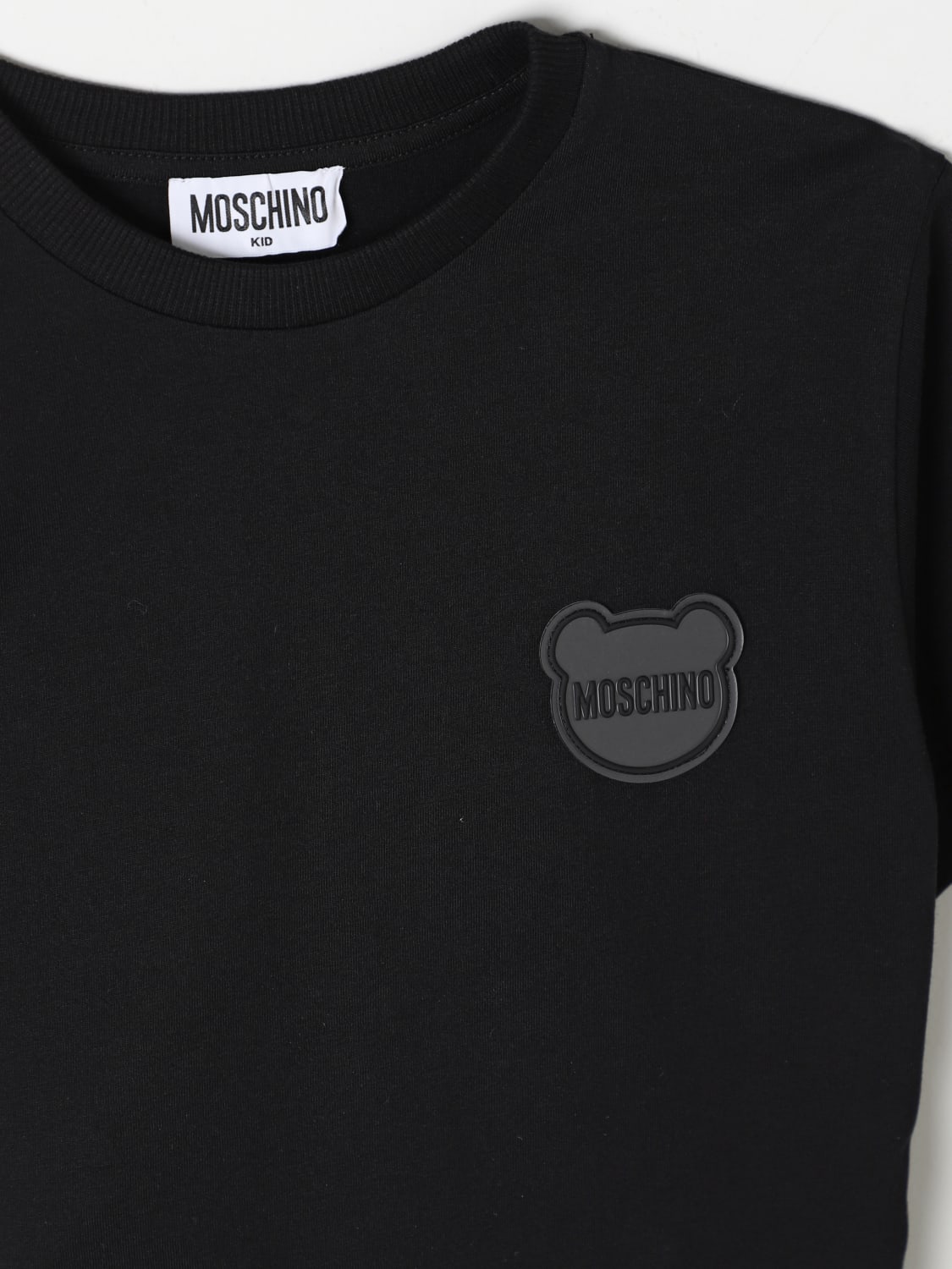 MOSCHINO T-SHIRT: T-shirt kids Moschino, Black - Img 3