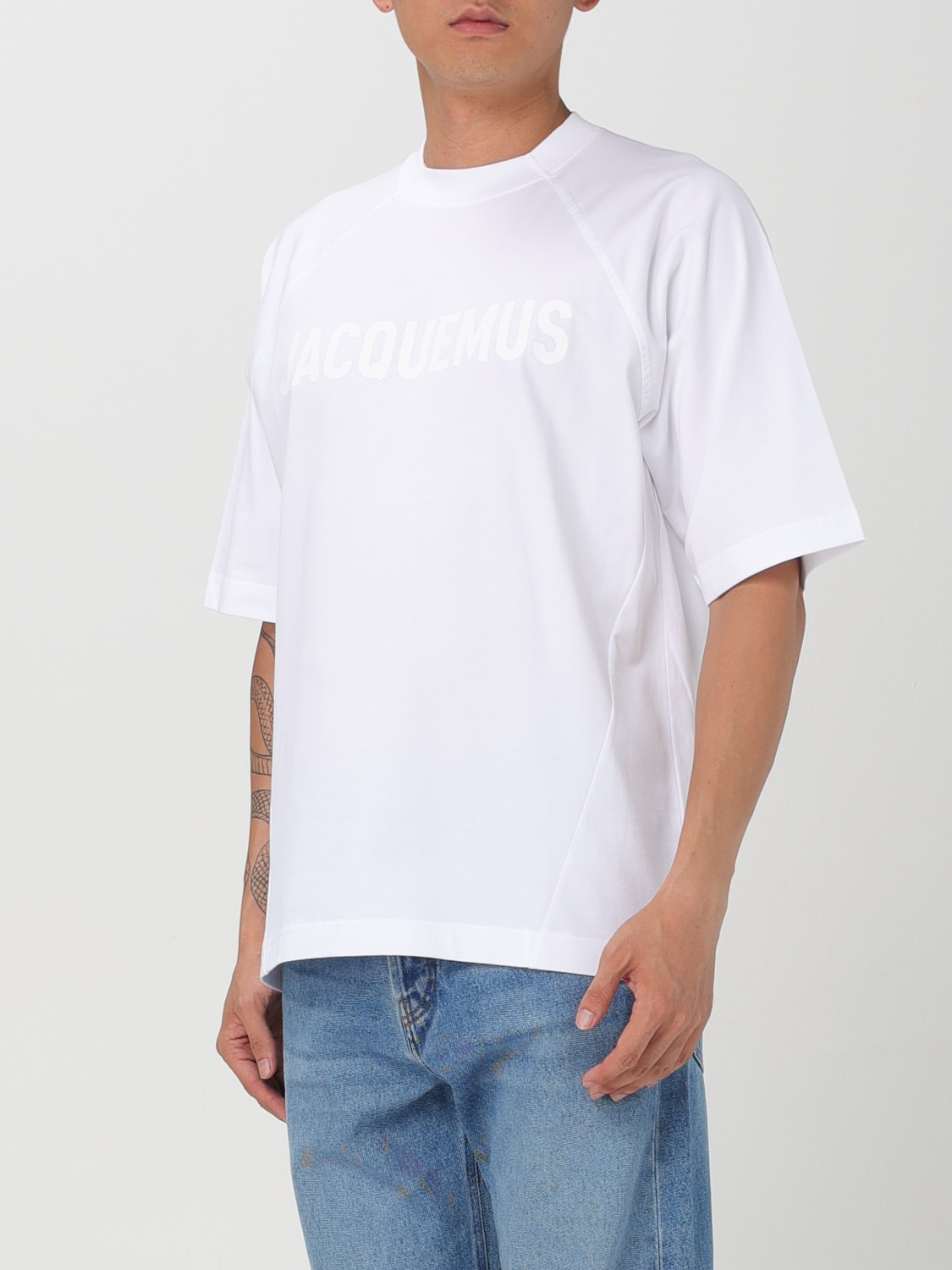 JACQUEMUS T-SHIRT: T-shirt men Jacquemus, White - Img 4