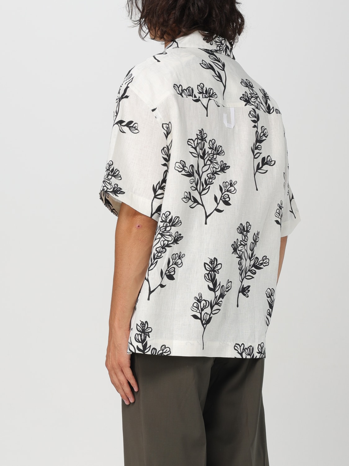 JACQUEMUS CAMICIA: Camicia floreale Jacquemus in lino, Fantasia - Img 3