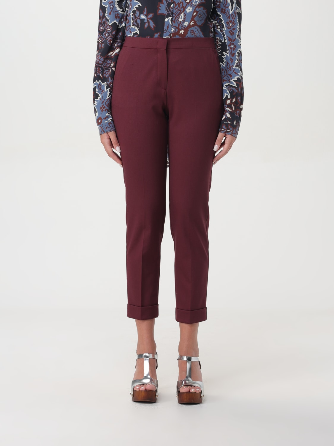 Giglio Pantalone classico in lana Etro