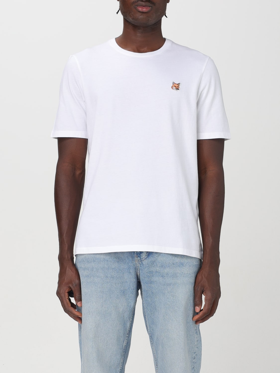 MAISON KITSUNÉ T-SHIRT: T-shirt men Maison KitsunÉ, White - Img 1