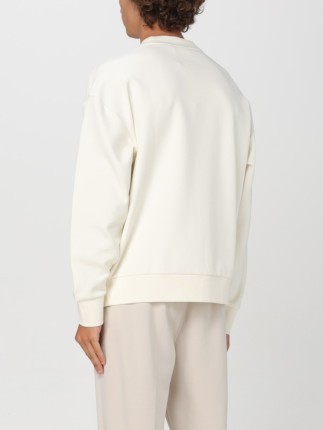 CALVIN KLEIN SWEATSHIRT: Sweatshirt men Calvin Klein, White - Img 2