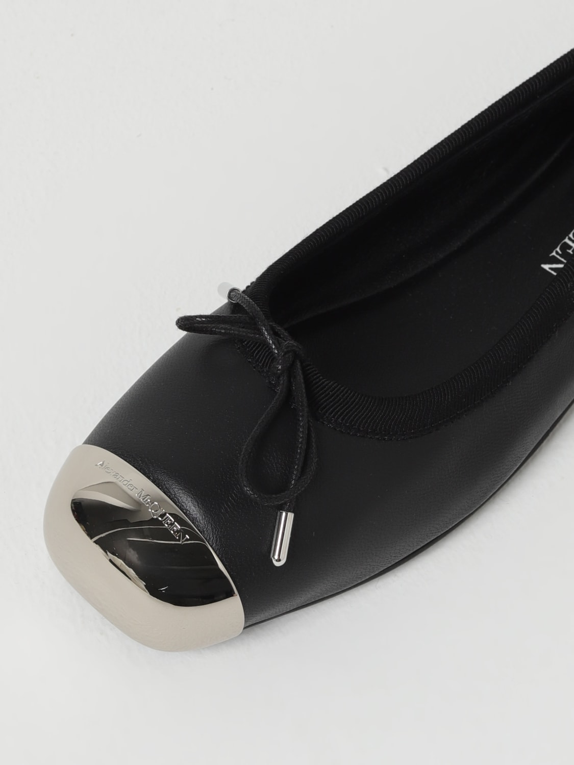 ALEXANDER MCQUEEN BALLET FLATS: Shoes woman Alexander McQueen, Black - Img 4