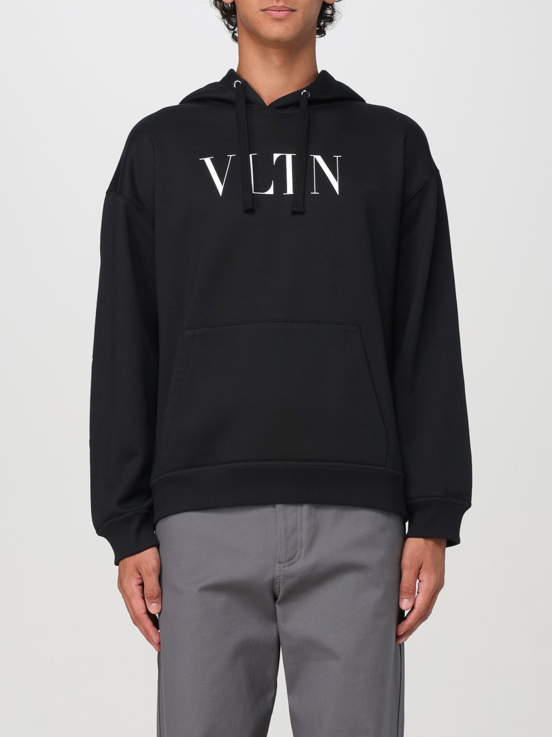 VALENTINO FELPA: Sweatshirt men Valentino, Black - Img 1