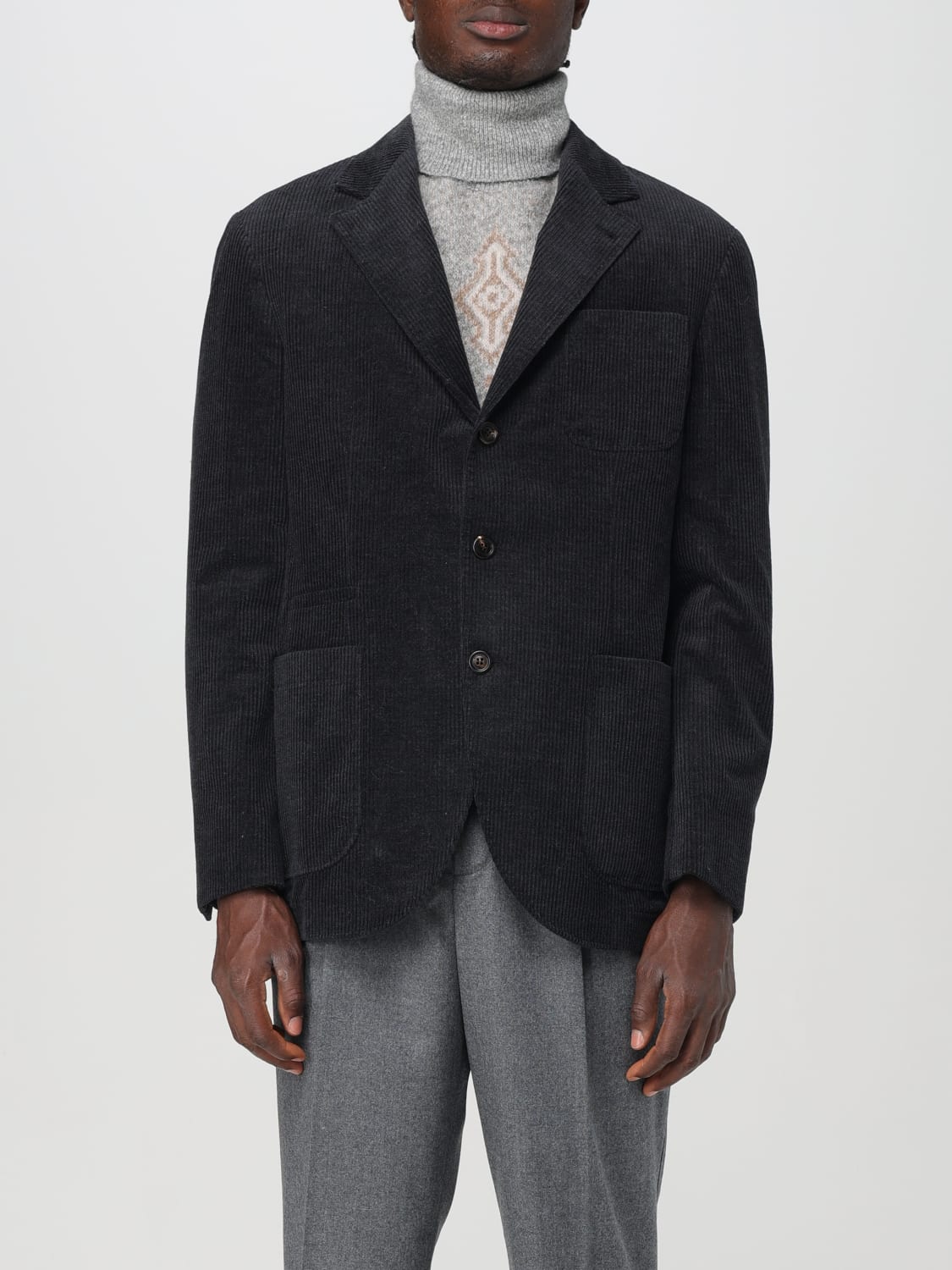 BRUNELLO CUCINELLI BLAZER: Veste homme Brunello Cucinelli, Gris - Img 1