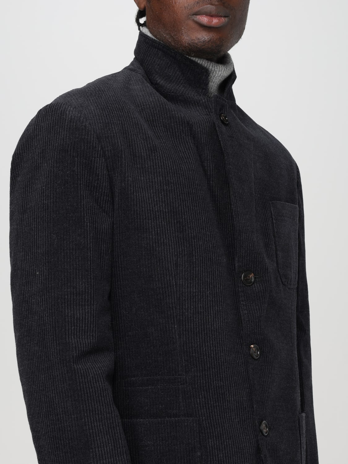 BRUNELLO CUCINELLI BLAZER: Veste homme Brunello Cucinelli, Gris - Img 4