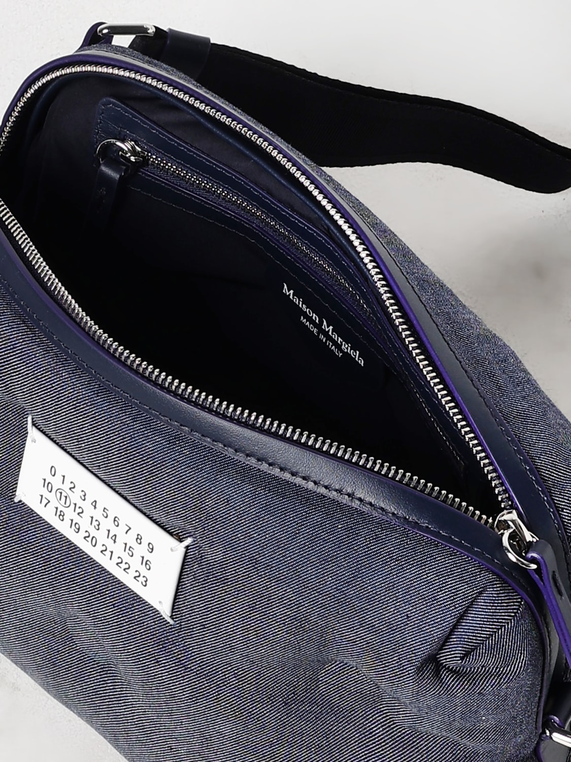 MAISON MARGIELA SHOULDER BAG: Shoulder bag men Maison Margiela, Blue - Img 5