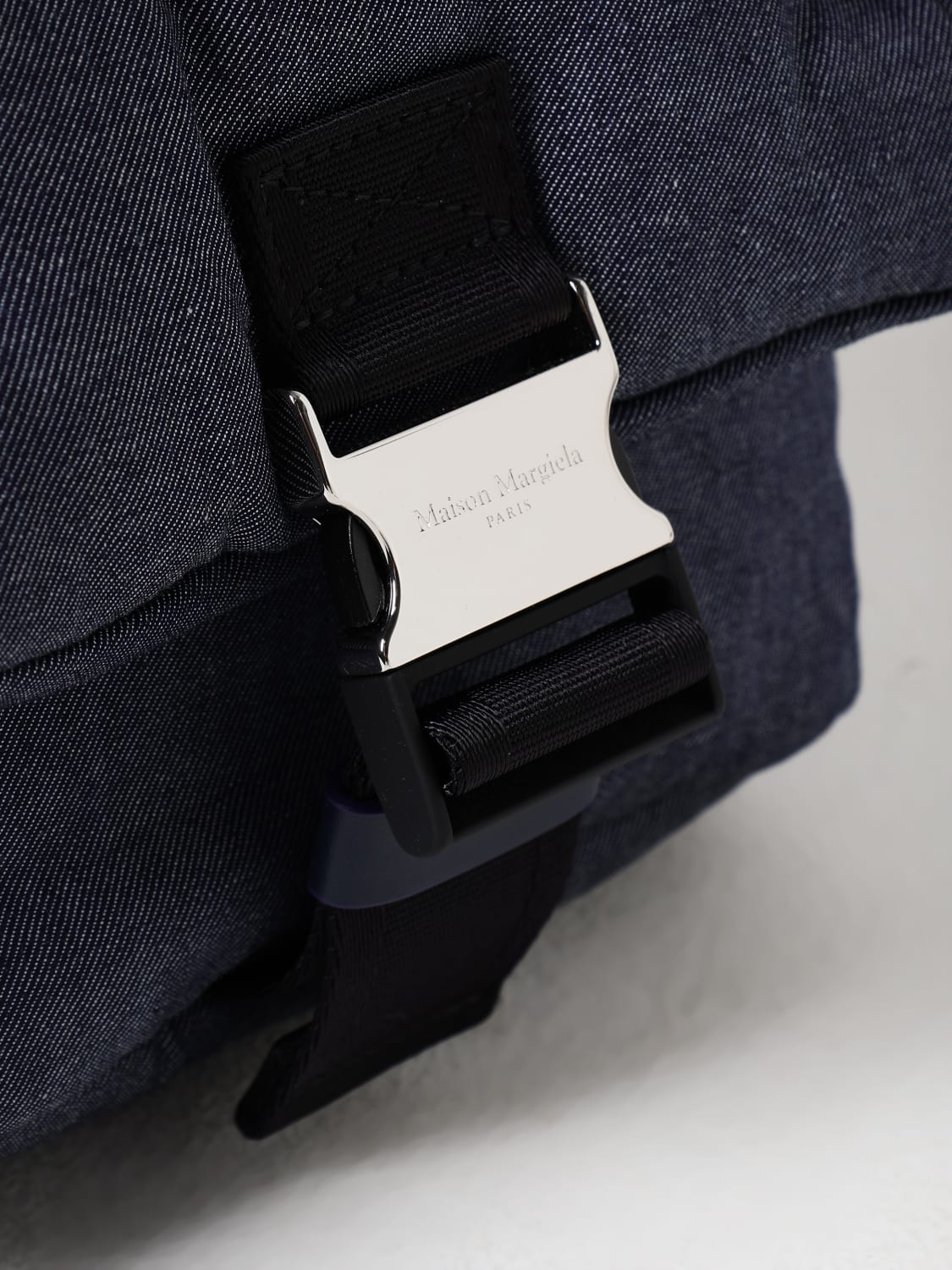 MAISON MARGIELA BELT BAG: Shoulder bag men Maison Margiela, Blue - Img 4