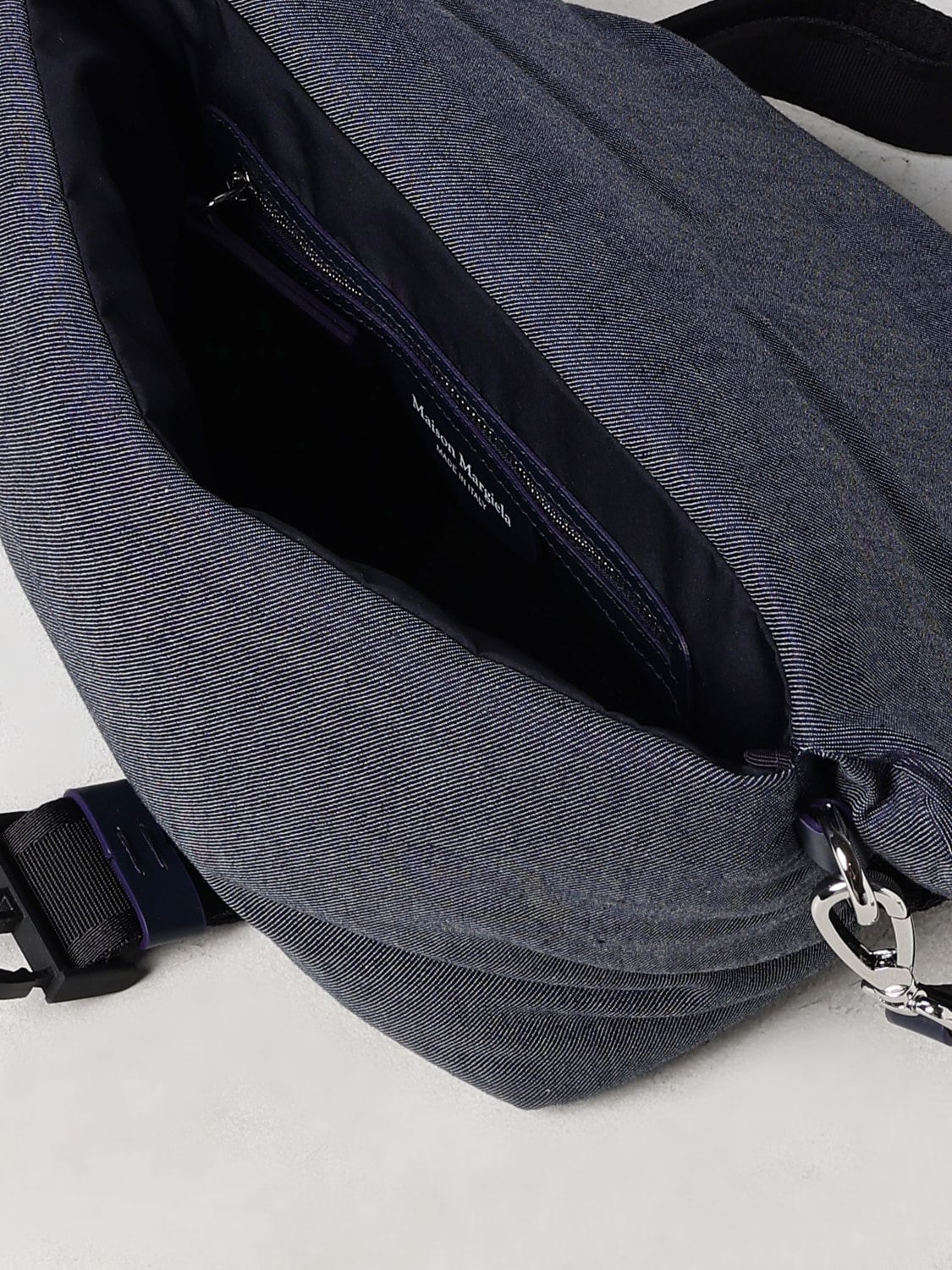 MAISON MARGIELA BELT BAG: Shoulder bag men Maison Margiela, Blue - Img 5