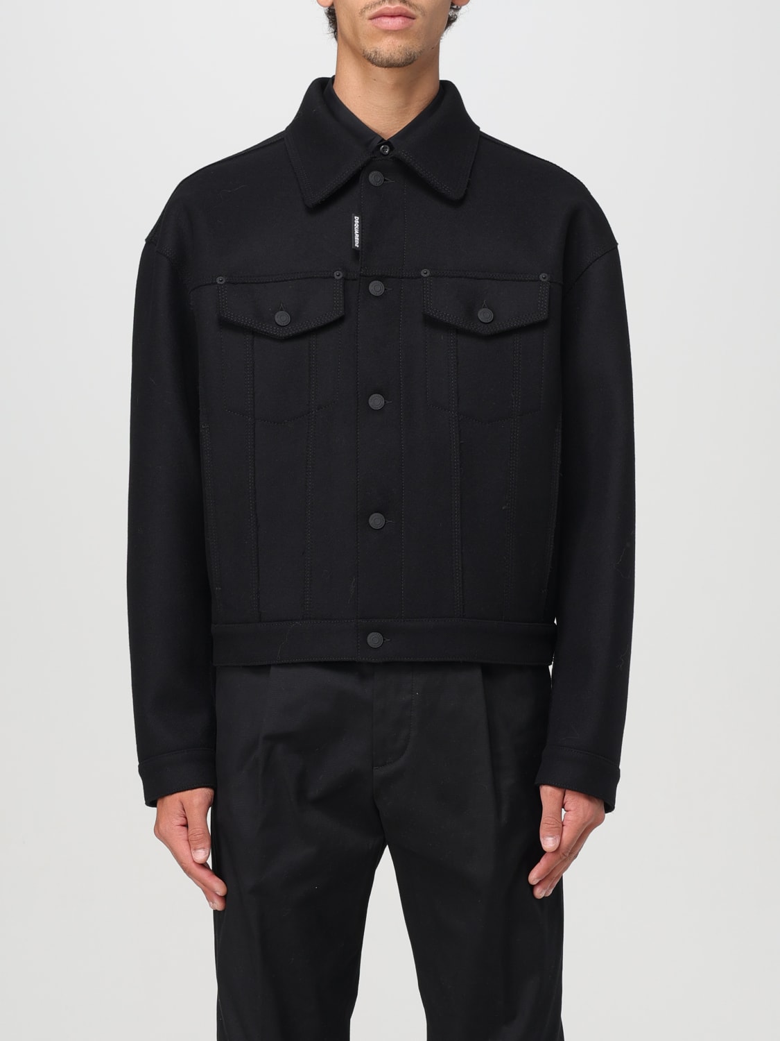 Giglio Overshirt Dsquared2 in misto viscosa