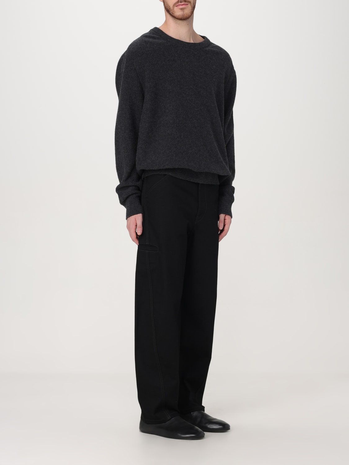 LEMAIRE SWEATER: Sweater men Lemaire, Grey - Img 2