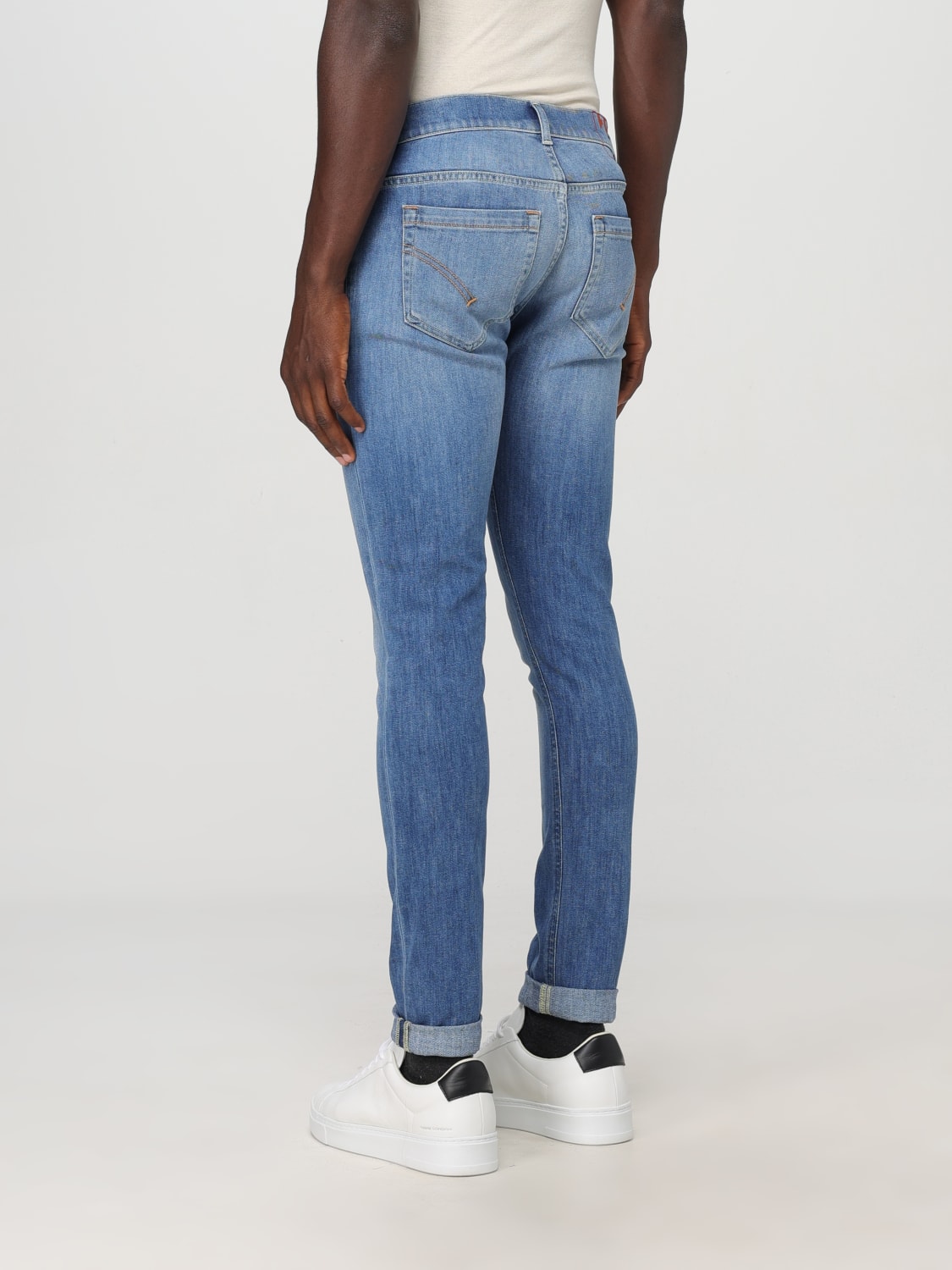 DONDUP JEANS: Jeans Dondup in denim di cotone , Denim - Img 2