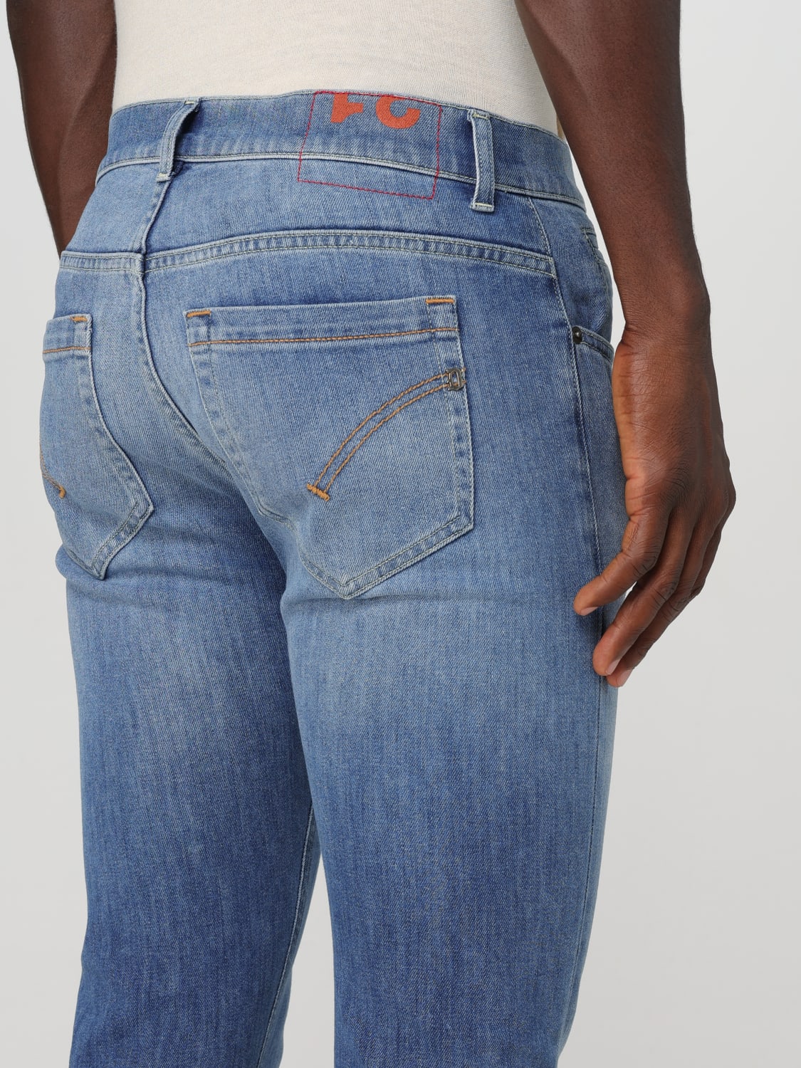 DONDUP JEANS: Jeans Dondup in denim di cotone , Denim - Img 3