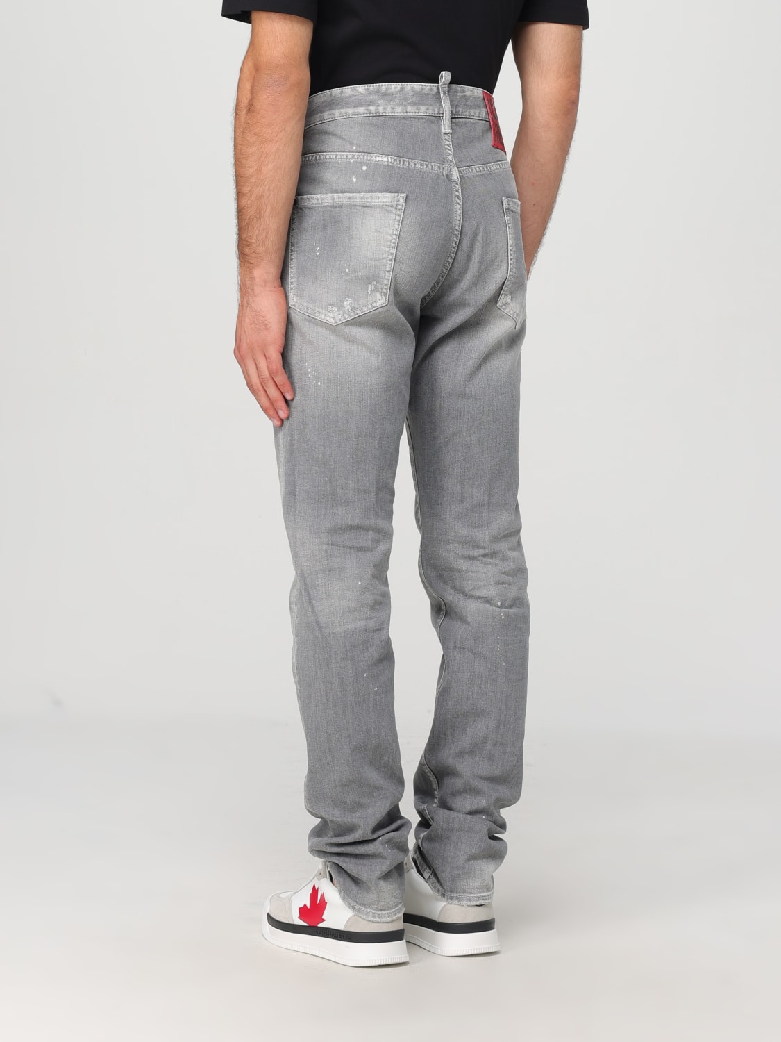 DSQUARED2 JEANS: Jeans men Dsquared2, Grey - Img 3