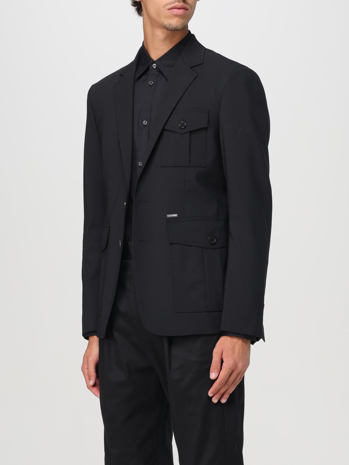 DSQUARED2 BLAZER: Jacket men Dsquared2, Black - Img 3