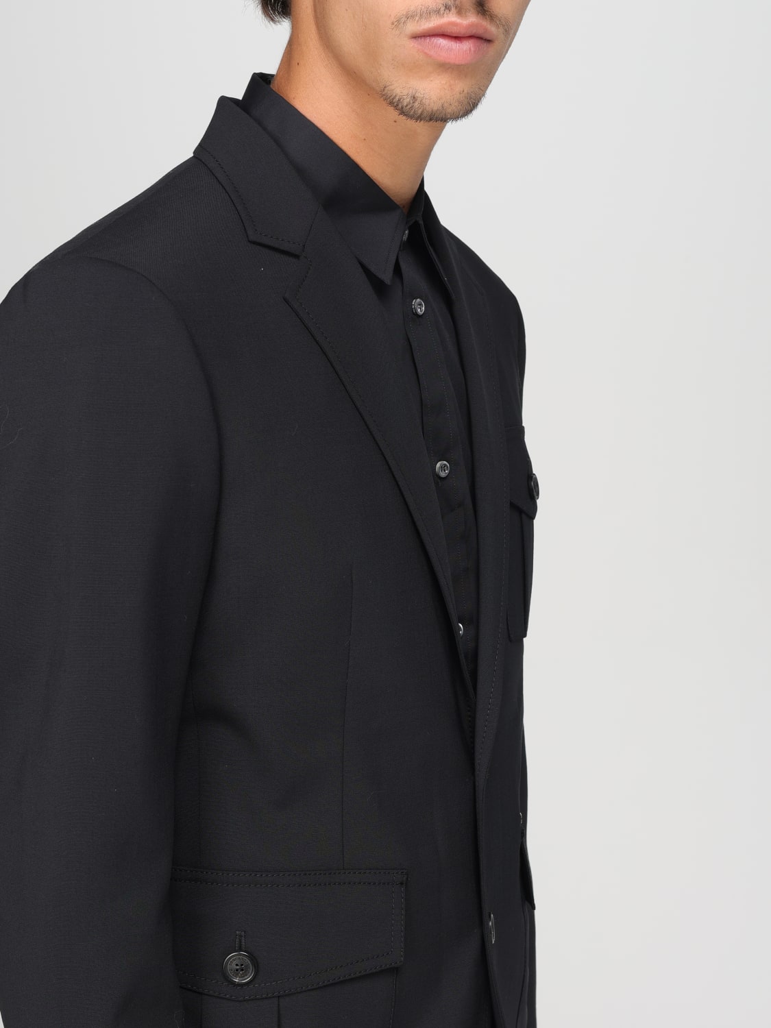 DSQUARED2 BLAZER: Jacket men Dsquared2, Black - Img 4