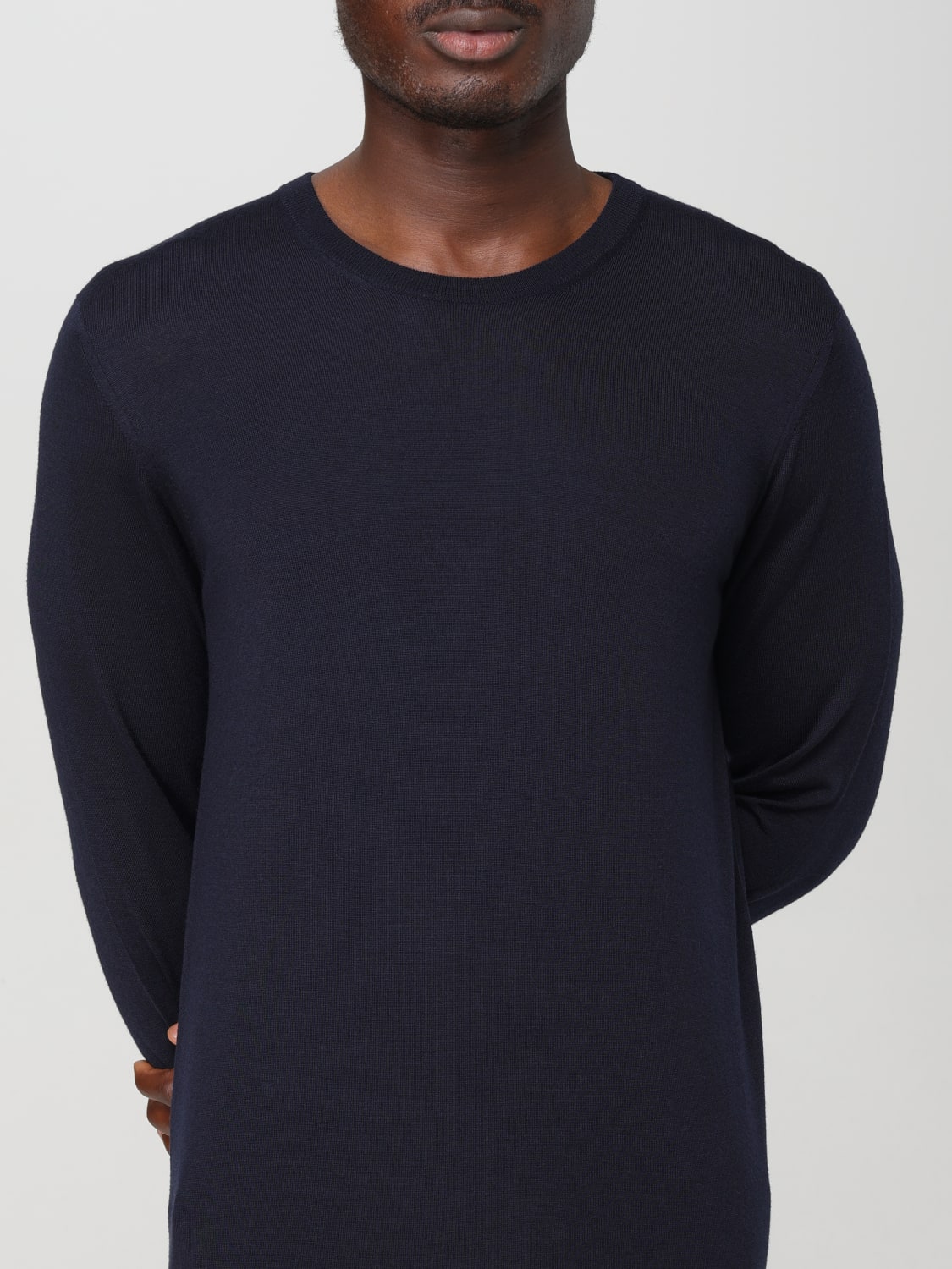 DRUMOHR PULL: Pull homme Drumohr, Bleu - Img 3