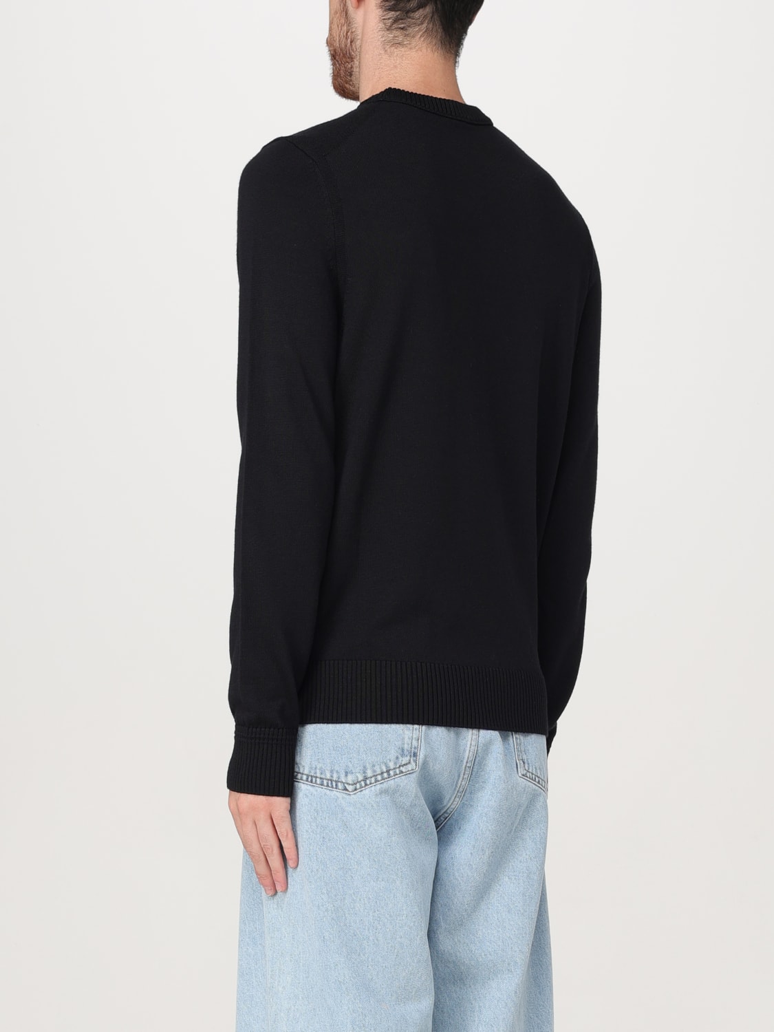 BOSS SWEATER: Sweater men Boss, Black - Img 2