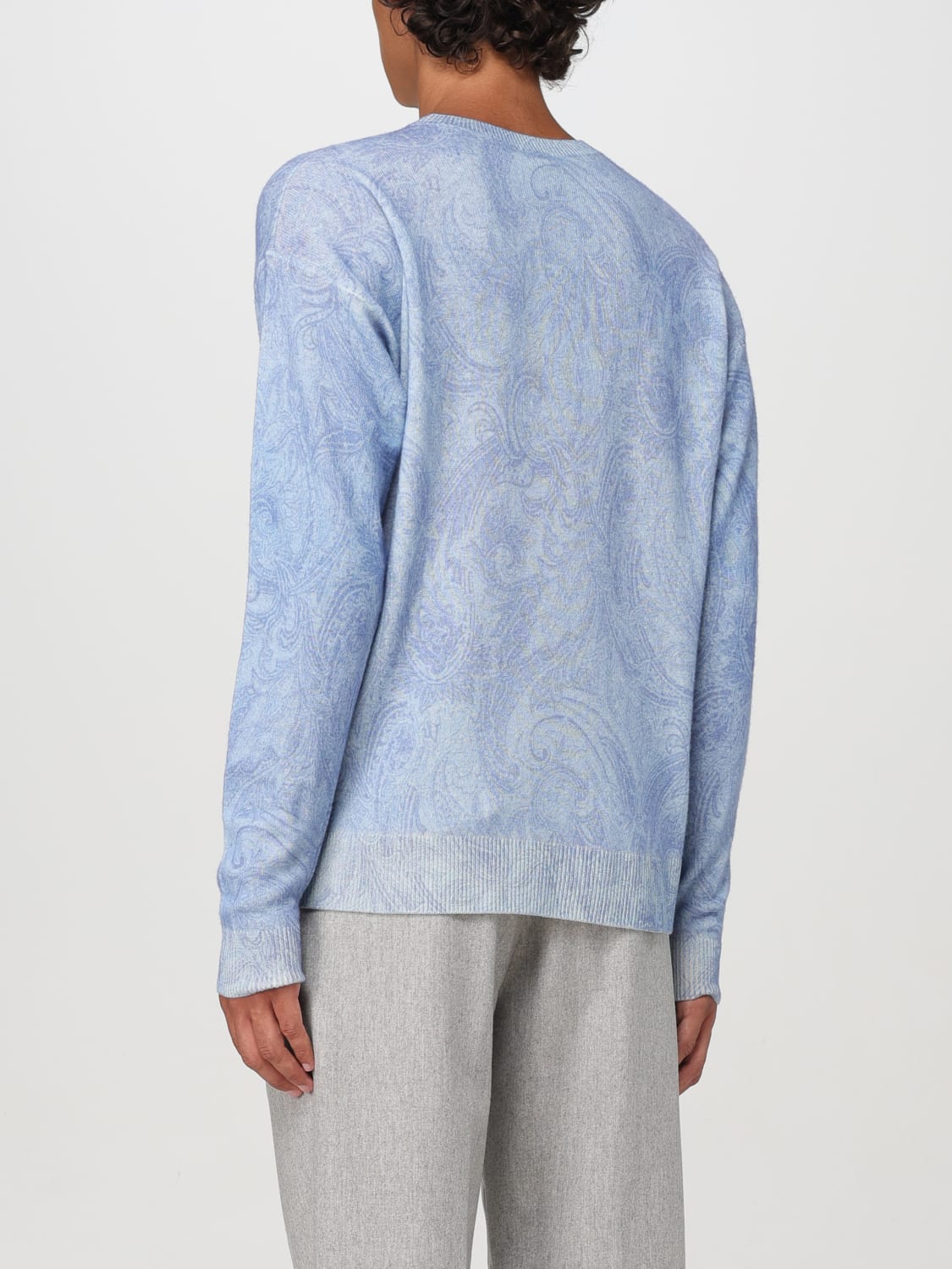 ETRO SWEATER: Sweater men Etro, Blue - Img 3