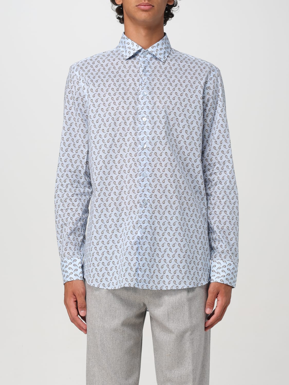 ETRO SHIRT: Shirt men Etro, Blue - Img 1