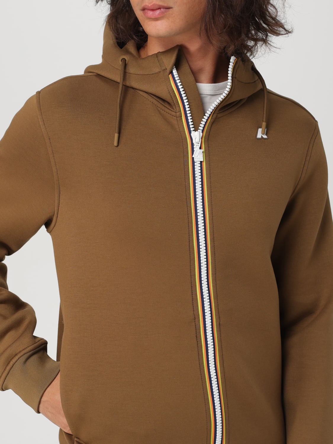 K-WAY SWEATSHIRT: Pullover herren K-way, Braun - Img 4