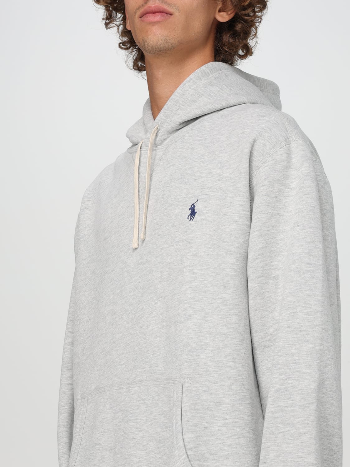 POLO RALPH LAUREN SWEATSHIRT: Sweatshirt men Polo Ralph Lauren, Grey - Img 3