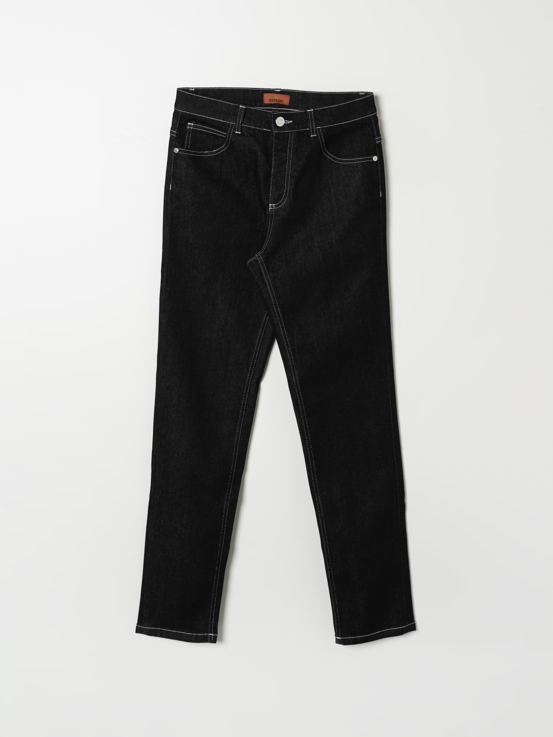 MISSONI PANTALONE: Jeans Missoni in denim , Nero - Img 1