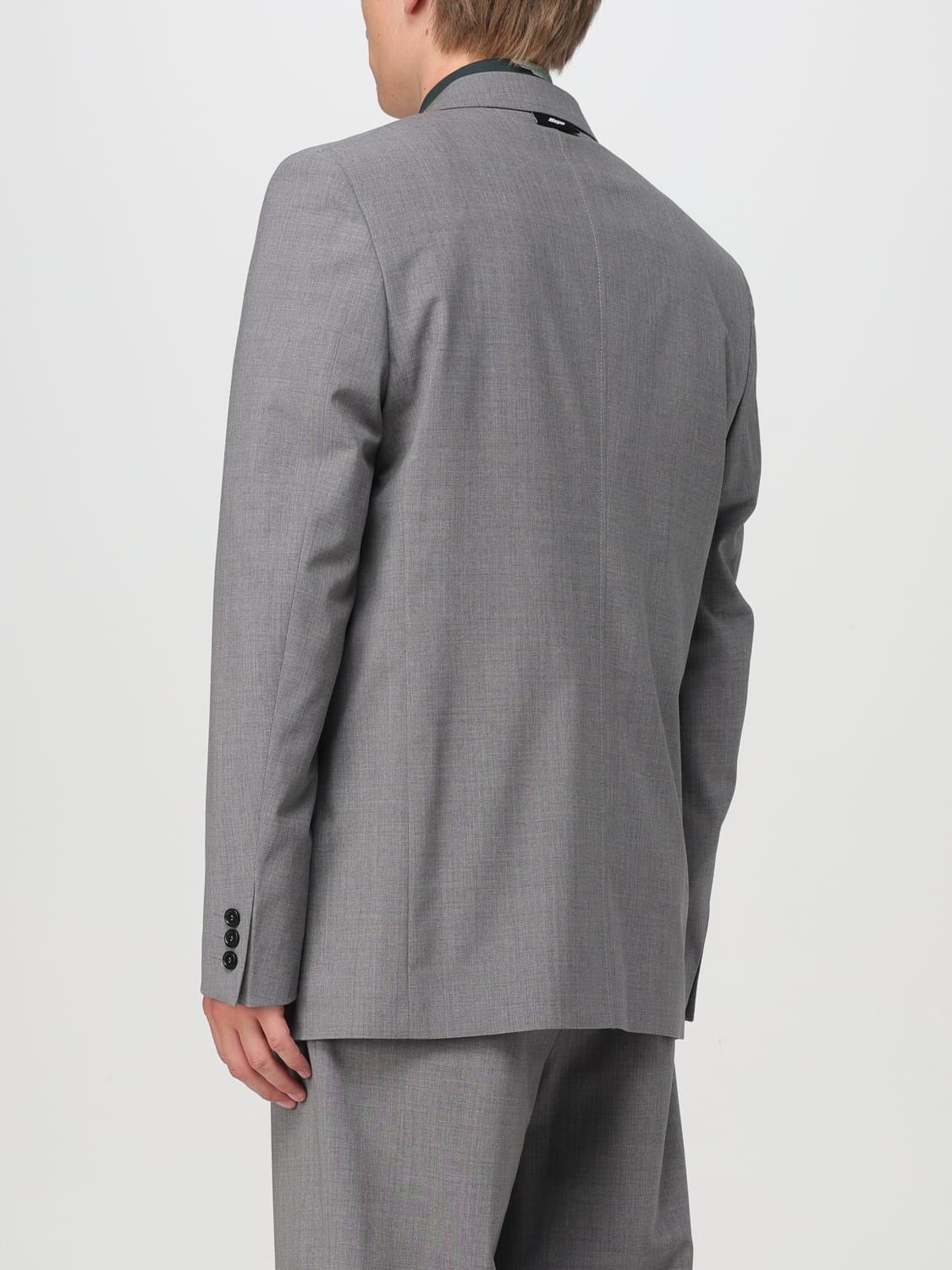 MSGM BLAZER: Jacket men MSGM, Grey - Img 3