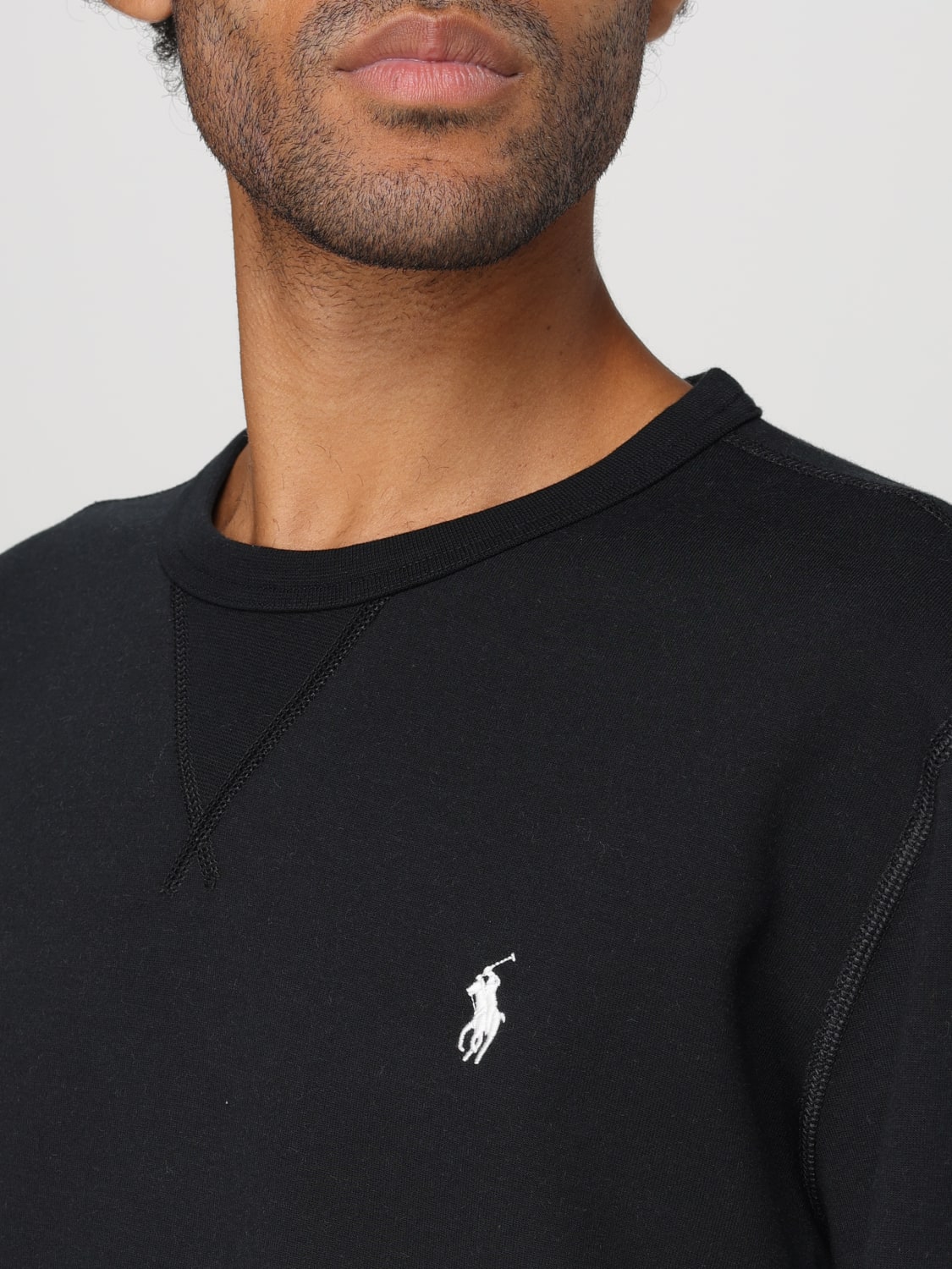 POLO RALPH LAUREN SWEATSHIRT: Sweatshirt men Polo Ralph Lauren, Black - Img 3