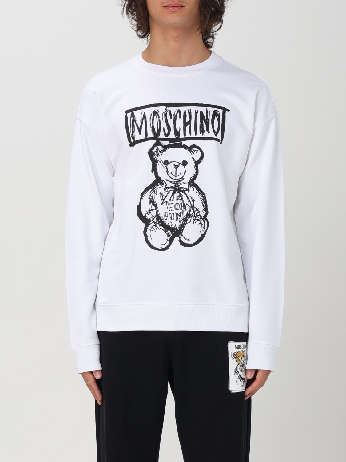 Giglio Felpa Teddy Moschino Couture