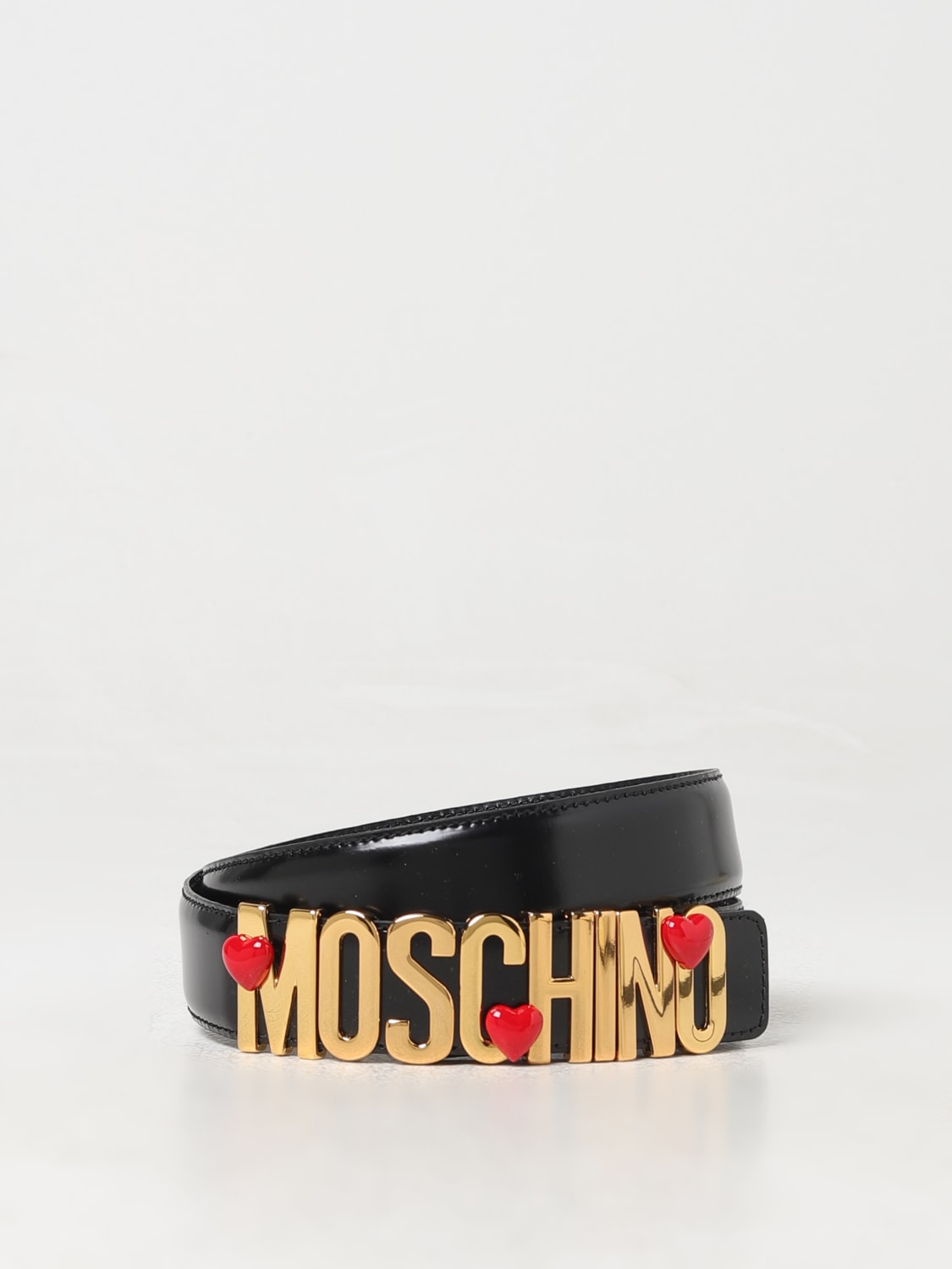 MOSCHINO COUTURE BELT: Belt woman Moschino Couture, Black - Img 1