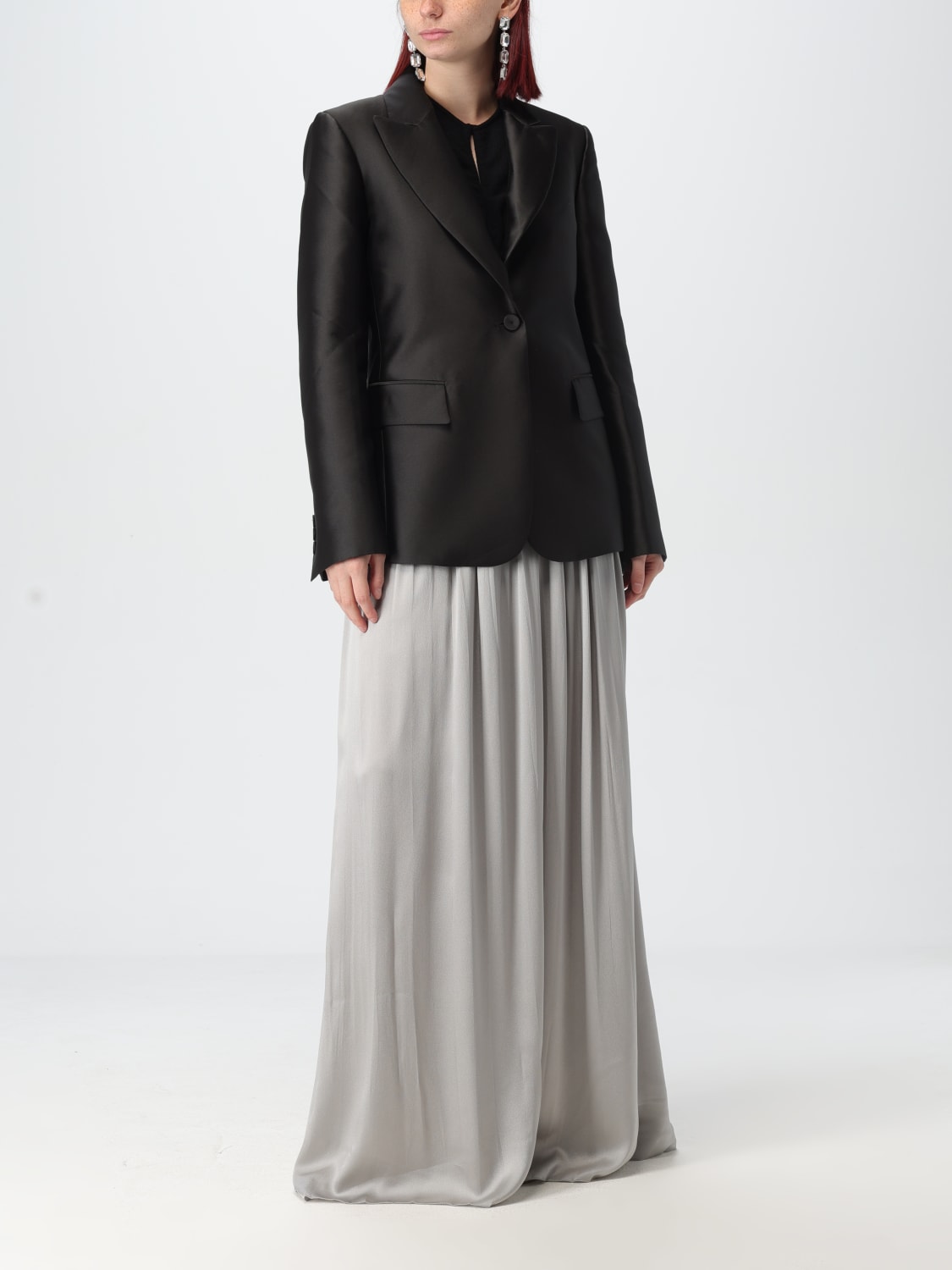 ALBERTA FERRETTI JUPE: Jupe femme Alberta Ferretti, Gris - Img 2