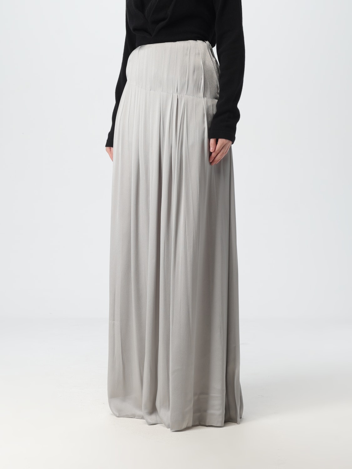 ALBERTA FERRETTI SKIRT: Skirt woman Alberta Ferretti, Grey - Img 4