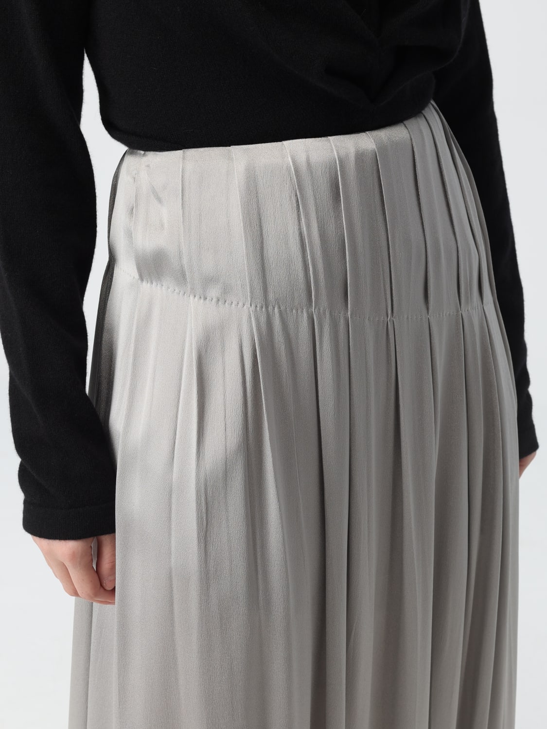 ALBERTA FERRETTI SKIRT: Skirt woman Alberta Ferretti, Grey - Img 5