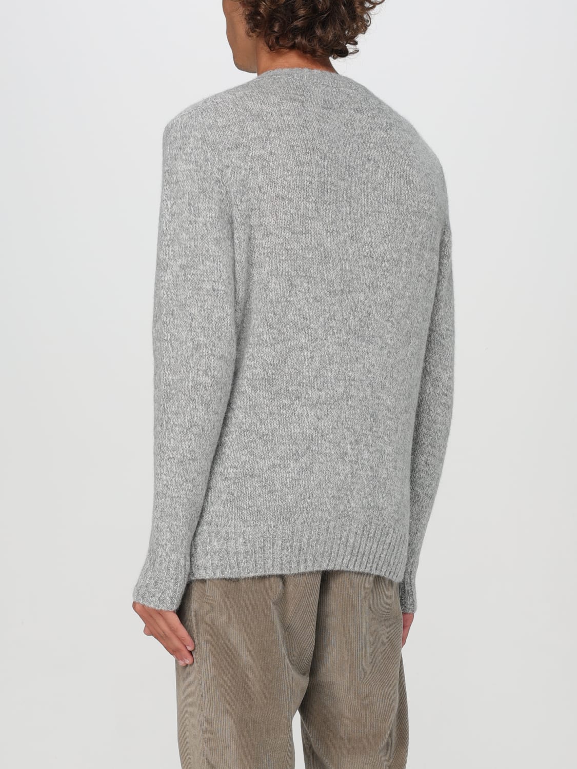 LARDINI SWEATER: Sweater men Lardini, Beige - Img 2