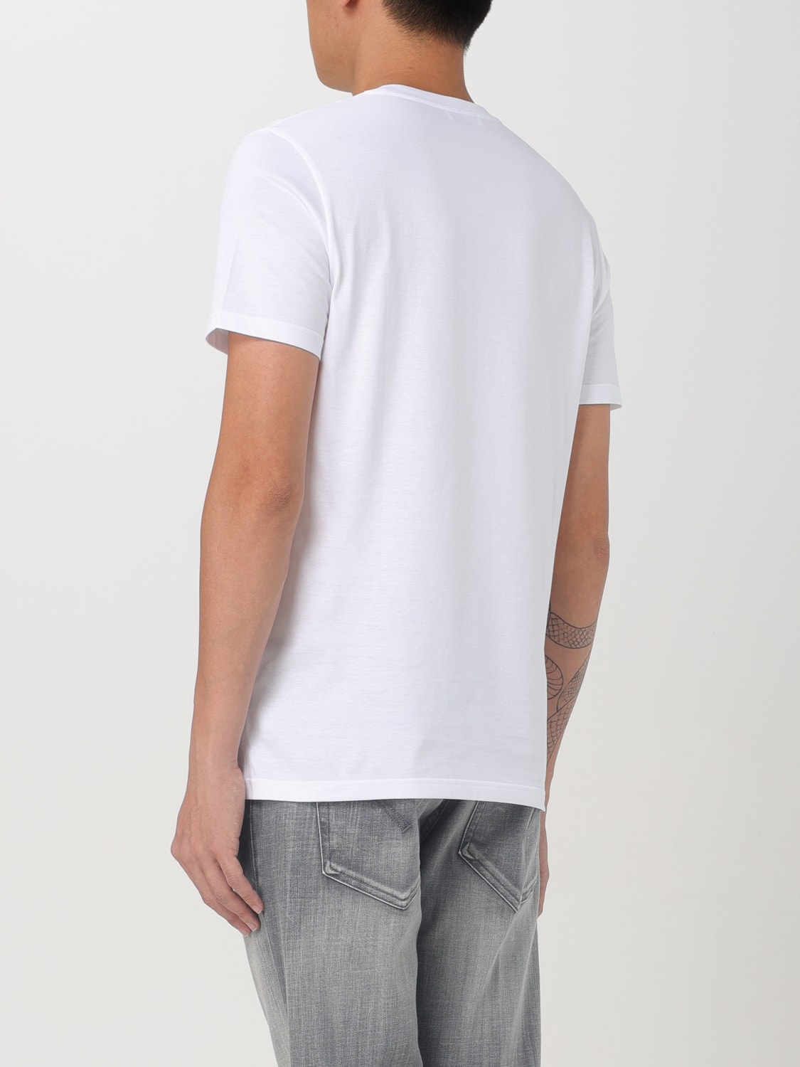 DONDUP T-SHIRT: T-shirt men Dondup, White - Img 2