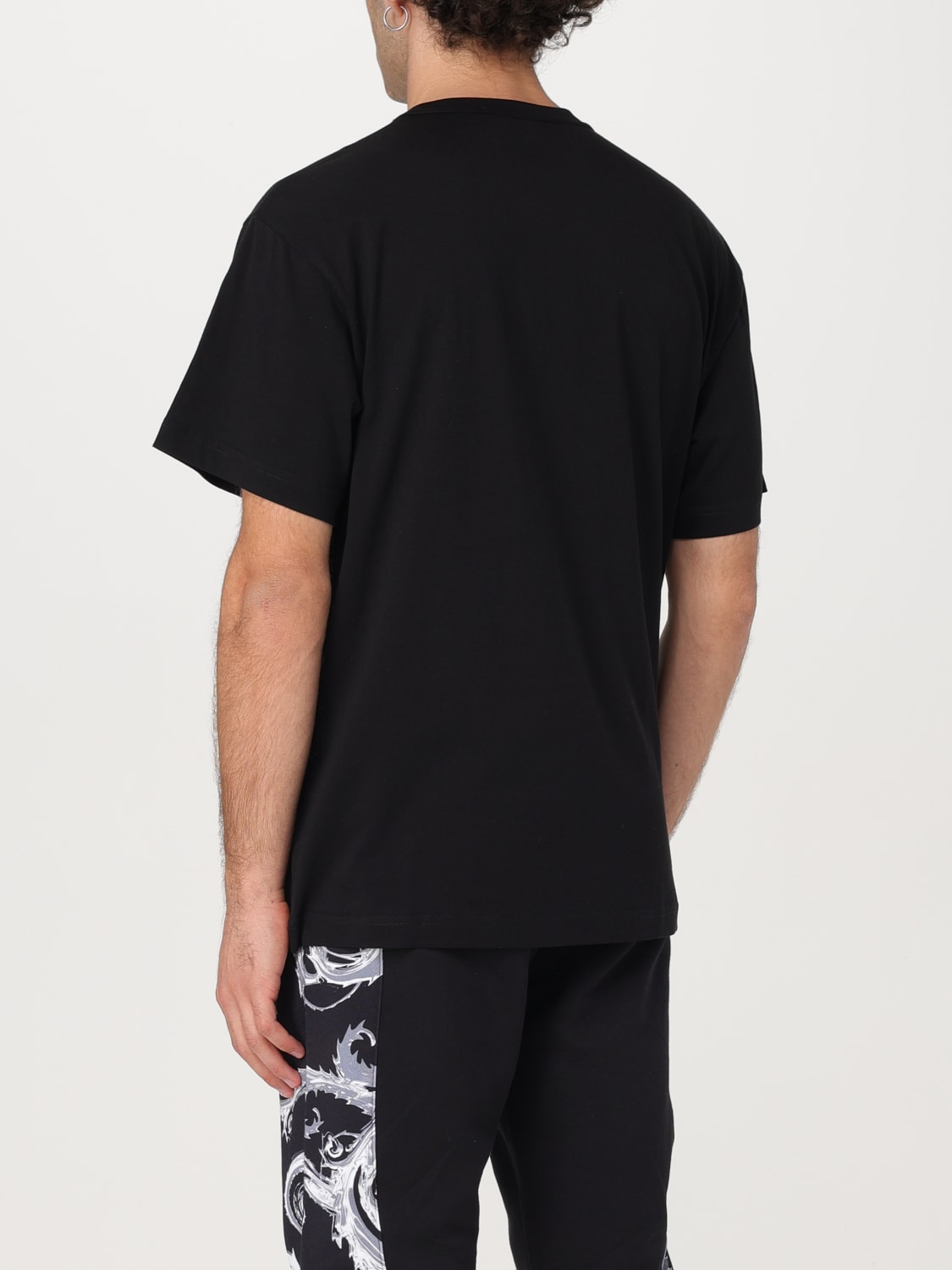 VERSACE JEANS COUTURE T-SHIRT: T-shirt men Versace Jeans Couture, Black 2 - Img 2