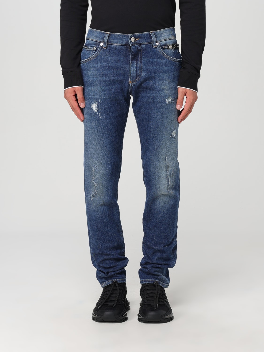 Giglio Jeans Dolce & Gabbana in denim di cotone used