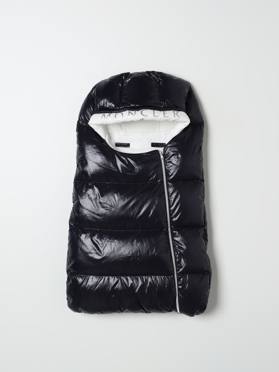 MONCLER GIACCA: Sacca nanna in nylon Moncler, Blue - Img 1